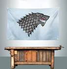 House Stark 3  X 5  Banner Flag Got Game Of Thrones