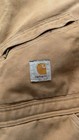 Carhartt Duck Quilt-lined Coveralls Brown X01 Brn Insulated Winter Work Suit