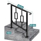 Lmrstoo Handrails For Outdoor Steps Fit 2 Or 3 Steps Outdoor Stair Railing