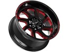 Off-road Monster M22 20x10 6x135 -19mm Black red Wheel Rim 20  Inch  1 Wheel 