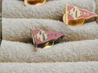 4 Annapolis Yacht Club Maryland Burgee Flag Enamel Pins 20 25 30 35