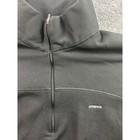 Patagonia Capilene Quarter Zip Pullover Mens Large Black Performance Base Layer