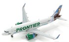 Gemini Jets Gjfft1617 Frontier Airlines A320neo Horse N307fr Diecast 1 400 Model