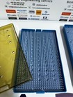 Sterilization Tray With Silicon Mat   Medium large   Autoclavable  250  c  L