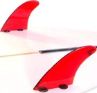 Dorsal Surfboard Fins Longboard Twin 2 Or Quad Front Set Fcs Compatible