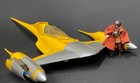 Star Wars Clone Wars Naboo Starfighter 2012 Movie Heroes W  Pilot Loose Rare