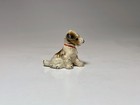 Vintage Cast Iron Hubley Terrier  Place Card Holder
