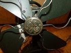 Vintage G e  10  Electric Oscillating Fan   110v Ac   Cat 42x548