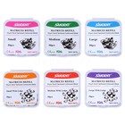 50pcs Dental Metal Matrices Matrix Band Sectional Contoured Refill S m l 35  m