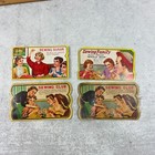 Vintage Lot Of 4 Sewing Susan Assorted Needle Books Japan Gold   Silver Eye