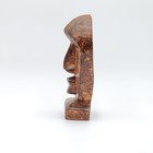 Vintage Hand Carved Wood Mask Bust Ghana African Heritage Collection Tribal Head