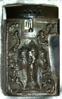 Vintage Ronson Sterling Siam Silver Buddha Elephant Comet Lighter Case Thailand