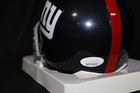Fran Tarkenton Autographed Signed Hof 86 Inscribed N  Y  Giants Mini Helmet Jsa