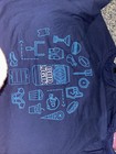 Bud Light Beer Logo Dark Blue T-shirt Football Graphic New Size Xl