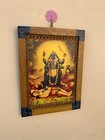 Kali Shiva Vintage Frame  Hindu Religious Indian Wall Decor God Picture- 9 X 12 