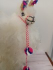 10 5    Vintage Peruvian Stuffed Llama Alpaca Figurine Real Wool 