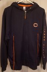 Nfl Chicago Bears Hooded Jacket Men s Size Medium Preowned