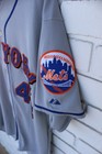 2009 Brian Stokes New York Mets Game Used Road Jersey Beal Collection Mlb Holo