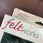 Dimensions Feltworks Needle Felting Kit  4 Bright Christmas Ornaments Set 73248