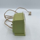 Vtg Timex Alarm Clock Electric Mcm Made In The Usa Model 7334-3a Avocado Green