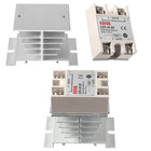 Ssr-40dd Solid State Relay 40a Dc To Dc Input 3-32v Output 5-200v With Heat Sink