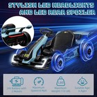 24v Kids Go Kart 300w Powerful Electric Drift Kart Car With Adjustable Seat