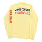 Vintage 1983 John Cougar Mellancamp Tour Long Sleeve Shirt Size  Medium