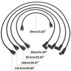 For Wisconsin Ve4d Vf4d Vh4d Vg4d W4-1770 Engines Spark Plug Wire Set Side   Low