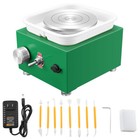 Mini Pottery Wheel Machine 6 5cm 10cm Double Turntables Forming Machine 30w Us
