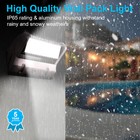 80w Rotatable Led Wall Pack Light Adjustable Ip65 Area Light Fixture 5000k