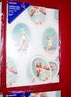  8  Vintage Marilyn Monroe Gift Wrapping Paper Sheets   Tags - Beach Bathing New