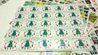 Us Vintage 1960-69  Missing 68 Wx Series Christmas Seals Stamp Sheets Mint 900