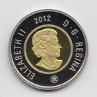 2012 Canada Proof  2 Toonie Coin