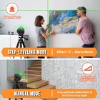 16 Lines Laser Level 360 Self Leveling  4x360   Professional Green Cross Line    