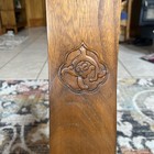 Vintage Chinese Horseshoe Curved Children   s Chair  Stunning Piece    