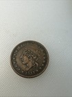 1837 Hard Times Token Not One Cent Fh