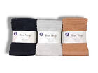 5 Pack Bar Mops Dish Cloth Cotton Kitchen Cleaning Towels Ribbed Absorbent