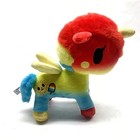 Tokidoki Unicorno Aurora Summer Plush 7 5  Rainbow Blue Red Stuffed Horse 2021