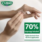 Curad Alcohol Prep Pads  pack Of 4 Boxes  400 Pieces Of Medium Isopropyl Wipes