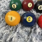Set Of 15 Billiard Pool Balls Standard Regulation Size