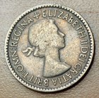 1953 Great Britain 6 Pence Wedding Coin
