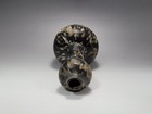 Korean Goryeo Black Glaze Patchy Garlic Head Dipper Pottery Antique