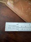 Acu-math Engraved Slide Rule No 1211 Mannheim Type W Box Manual   Leather Pouch