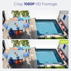 Sannce 5mp Lite 8ch Dvr Hd 1080p Full Color Cctv Home Security Camera System
