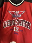 Vintage Aerosmith 9 Lives Concert Tour Hockey Jersey Sz Xl Giant Tag 1998