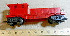 Marx A t    S f  Red Work Caboose  Black Letters 8 Wheels F Trucks O Gauge  c 
