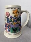 Texas Renaissance Festival 1990 Dragonslayer Ceramic Stein Mug Trf f71       