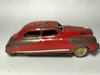 Vintage 1950 Red Packard Friction Motor Car Japan