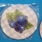 Vintage Strawberry   Blueberry Pinback Button Lot Of 2