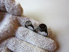 Lot Of 2 Ancient Bronze Roman And Byzantine Rings With Glass 